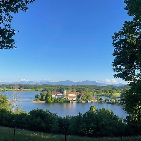 Seeblick Chiemgau, Haus Am Weinberg, 83370 Seeon Oberbayern Exteriér fotografie