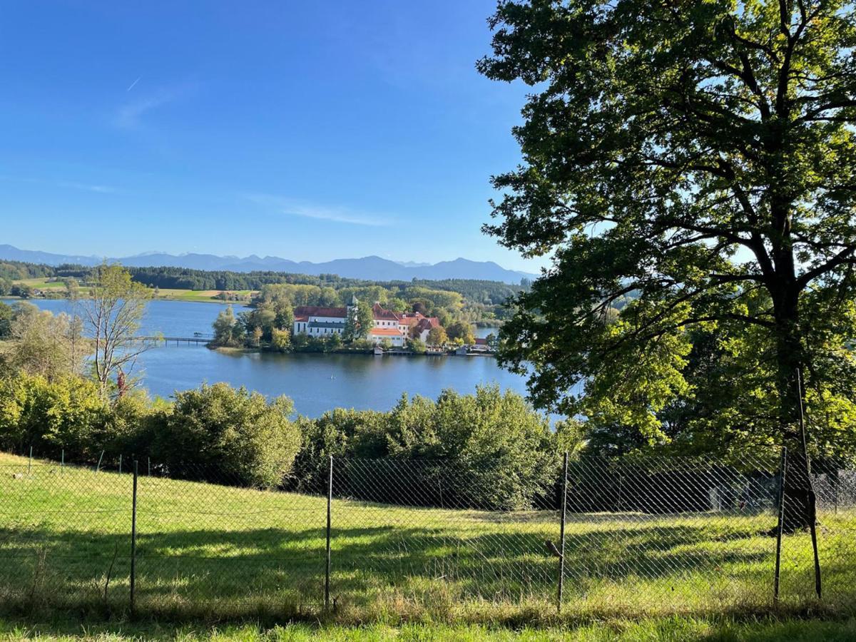 Seeblick Chiemgau, Haus Am Weinberg, 83370 Seeon Oberbayern Exteriér fotografie